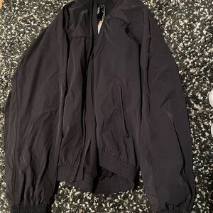 SKIMS Black Windbreaker Jacket